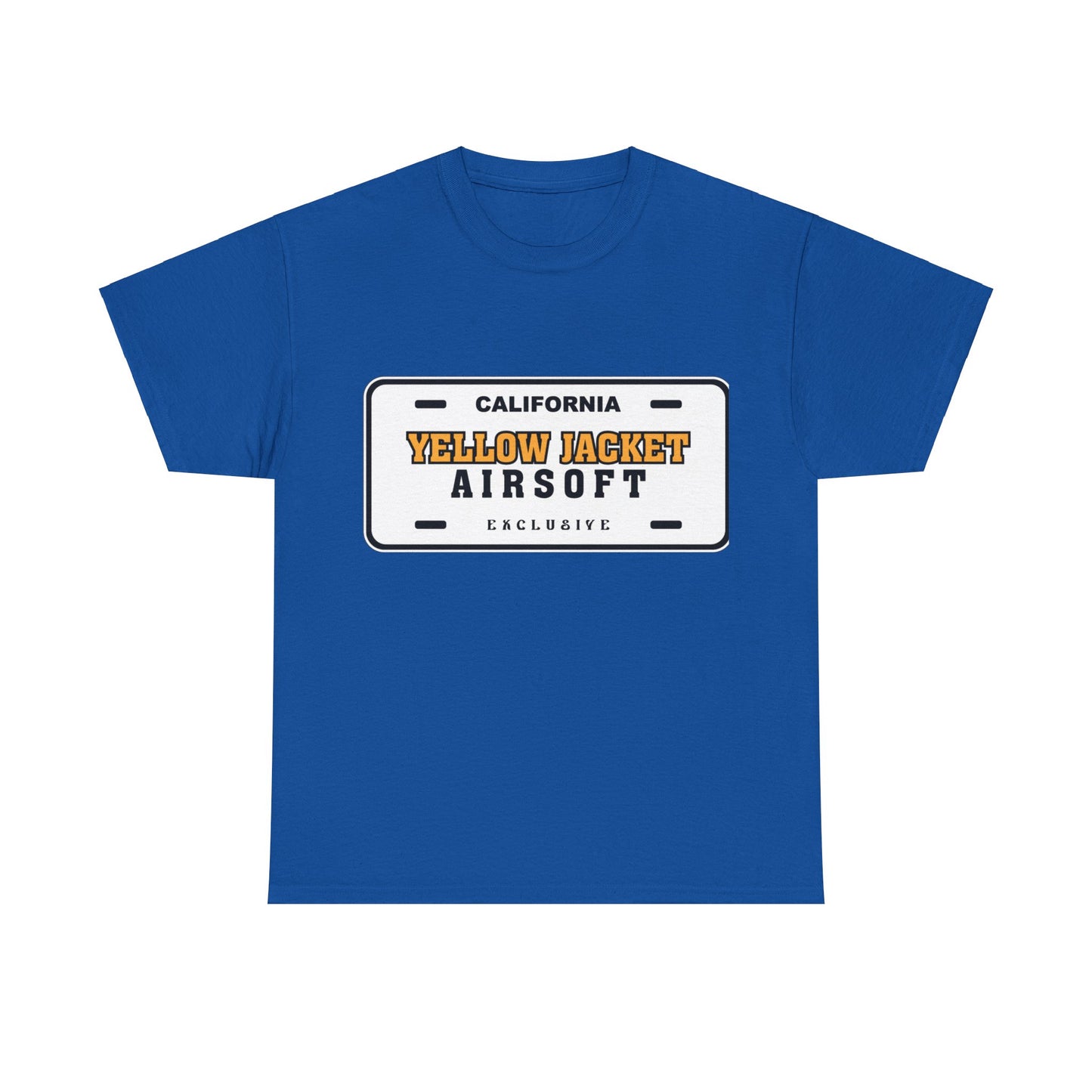 Yellow Jacket Airsoft License Plate (T-shirt)