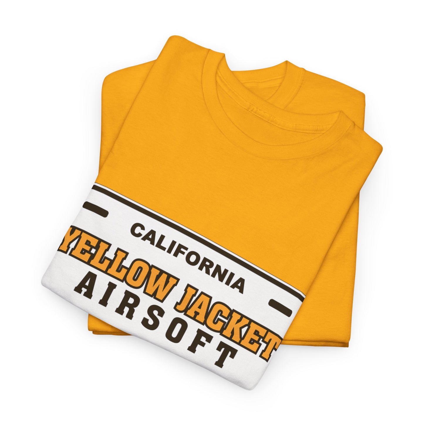 Yellow Jacket Airsoft License Plate (T-shirt)