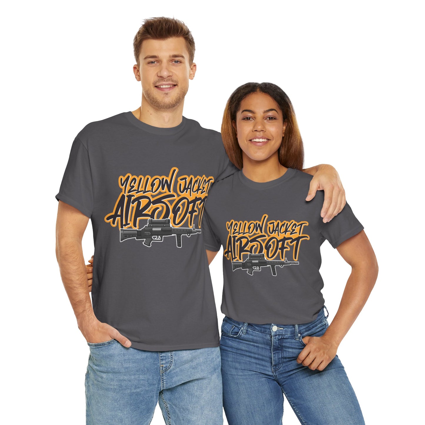 Yellow Jacket Airsoft Machine Gun (T-shirt)