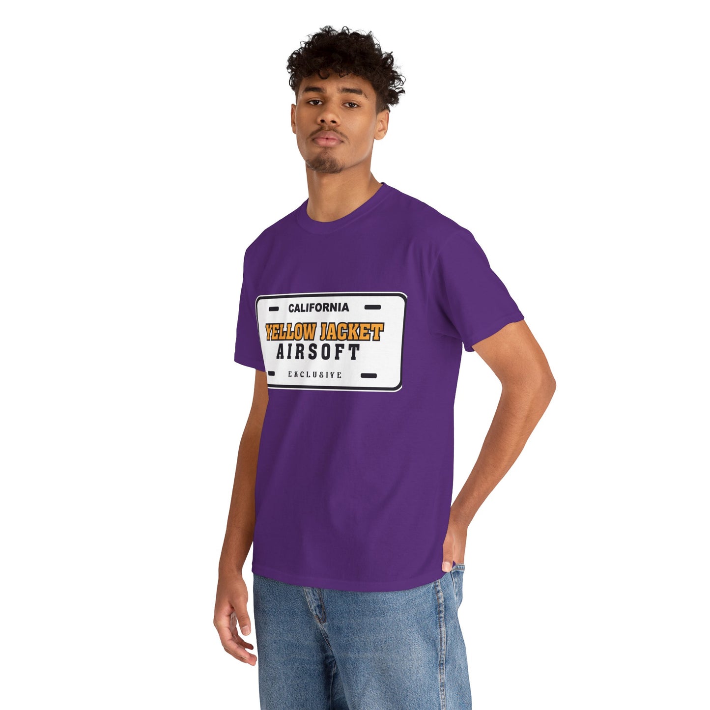 Yellow Jacket Airsoft License Plate (T-shirt)