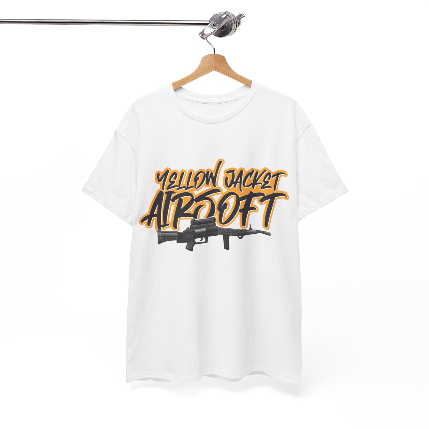 Yellow Jacket Airsoft Machine Gun (T-shirt)