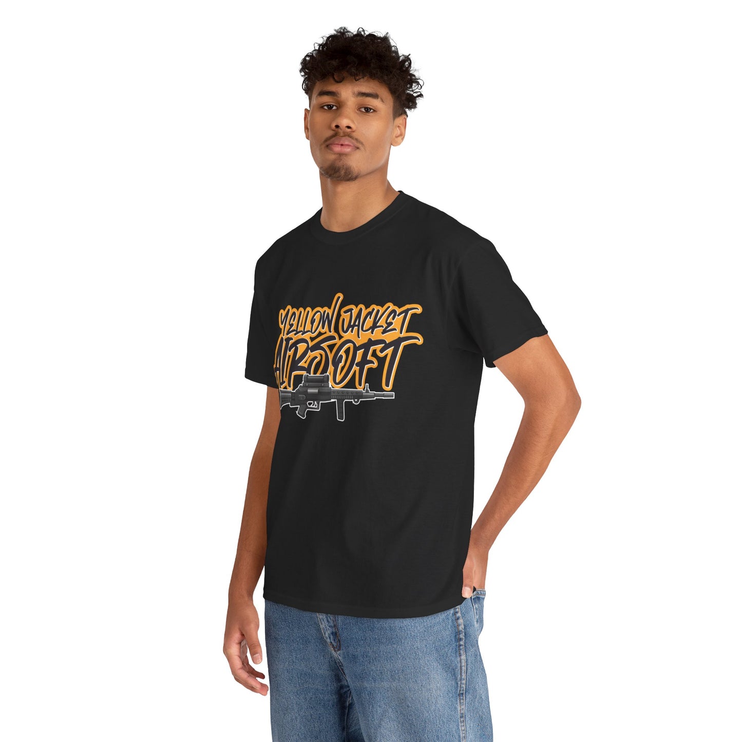 Yellow Jacket Airsoft Machine Gun (T-shirt)