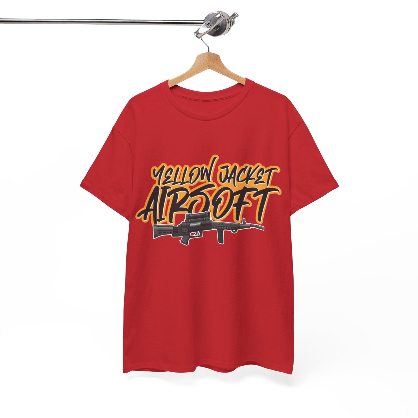 Yellow Jacket Airsoft Machine Gun (T-shirt)
