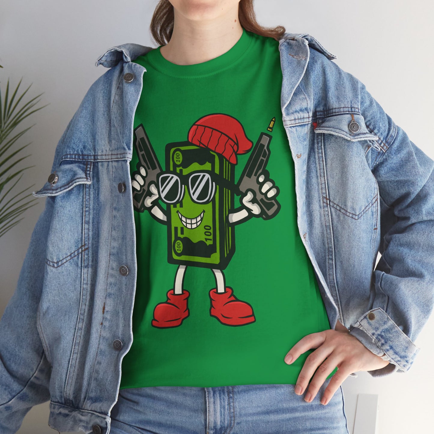 Moneyman Red Beanie (T-shirt)