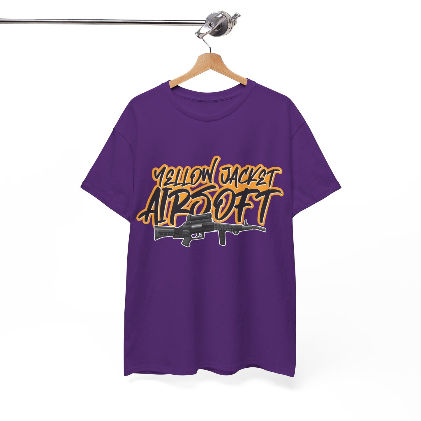 Yellow Jacket Airsoft Machine Gun (T-shirt)
