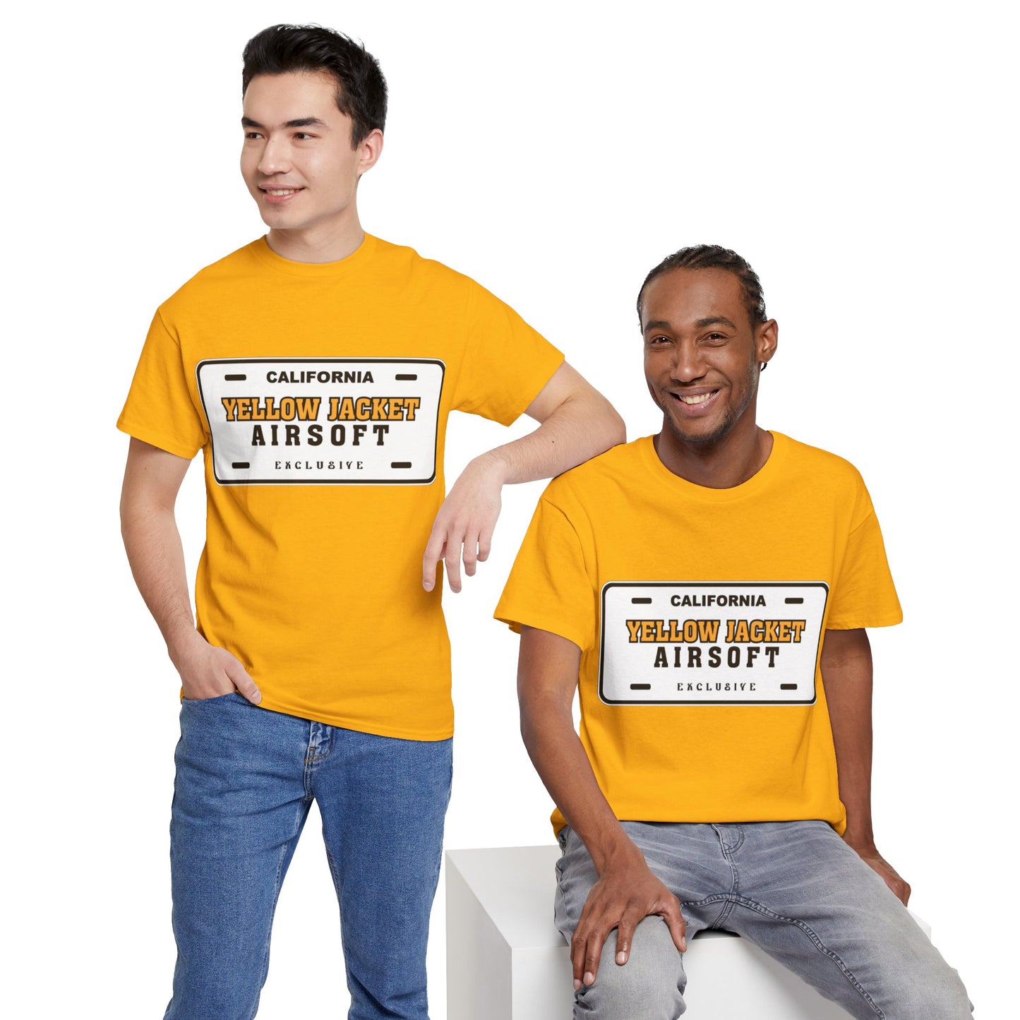 Yellow Jacket Airsoft License Plate (T-shirt)
