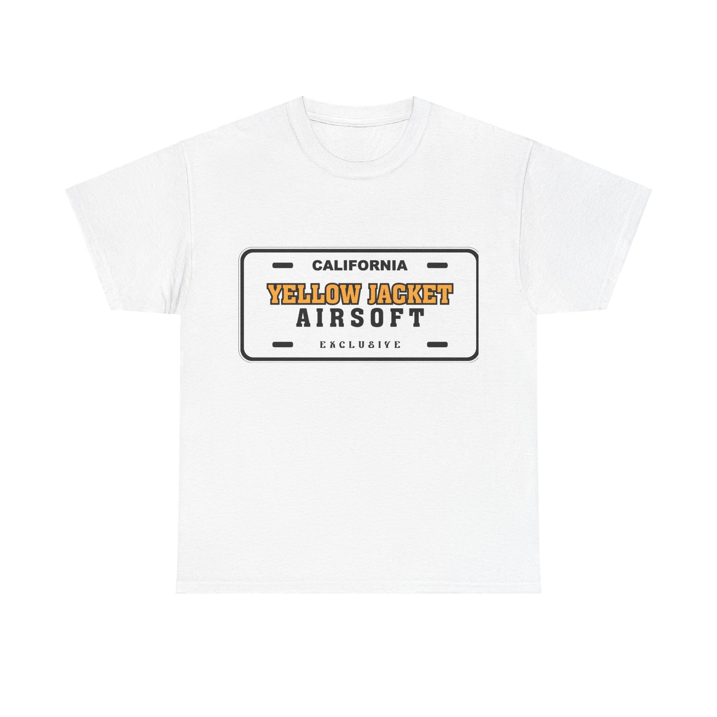 Yellow Jacket Airsoft License Plate (T-shirt)