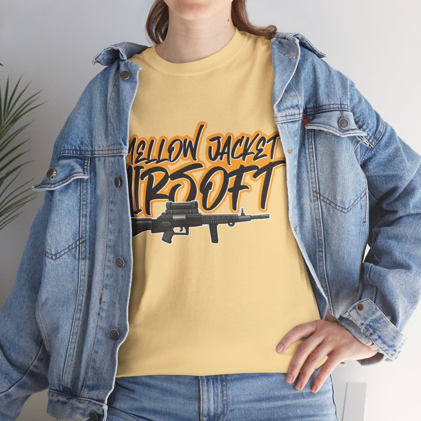 Yellow Jacket Airsoft Machine Gun (T-shirt)