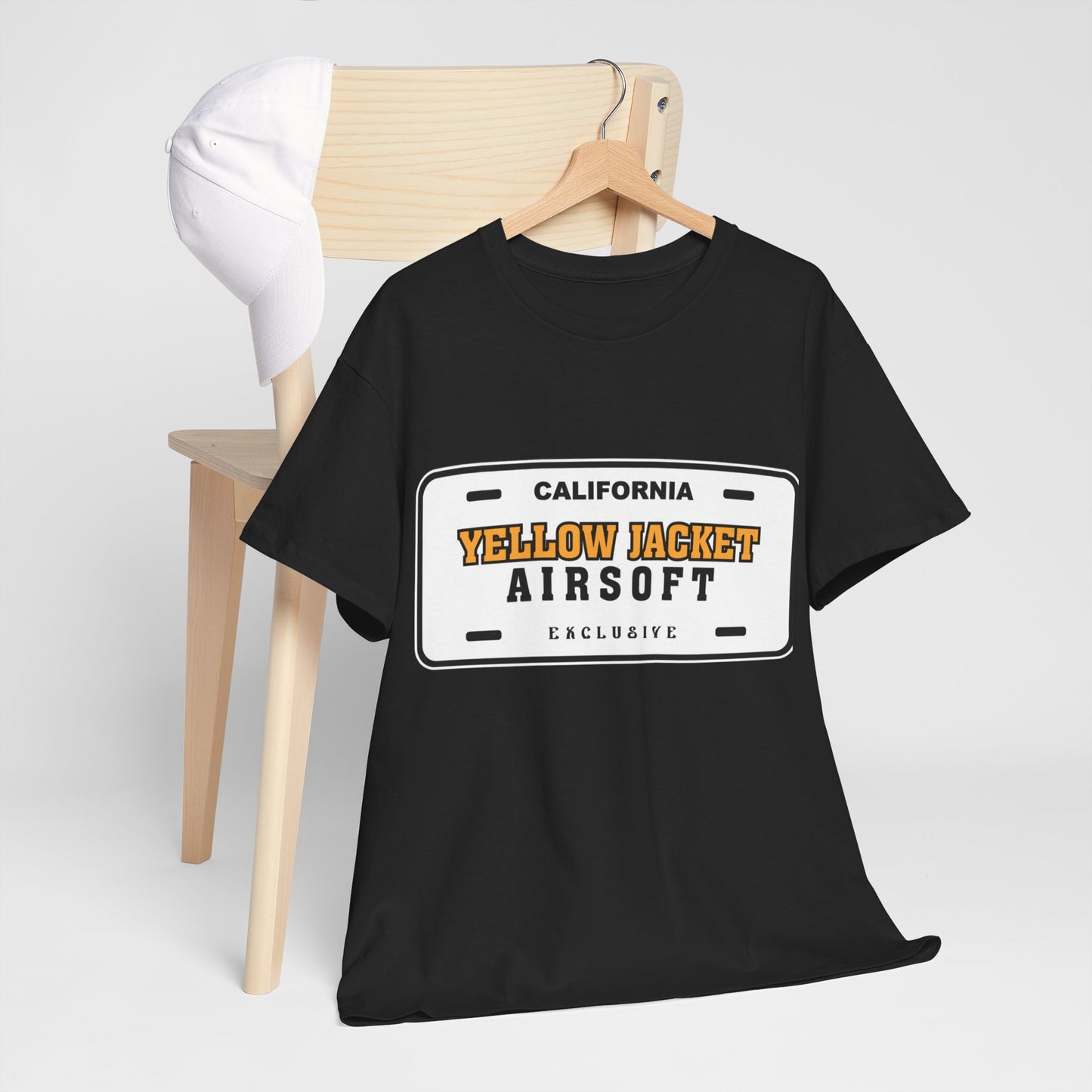 Yellow Jacket Airsoft License Plate (T-shirt)