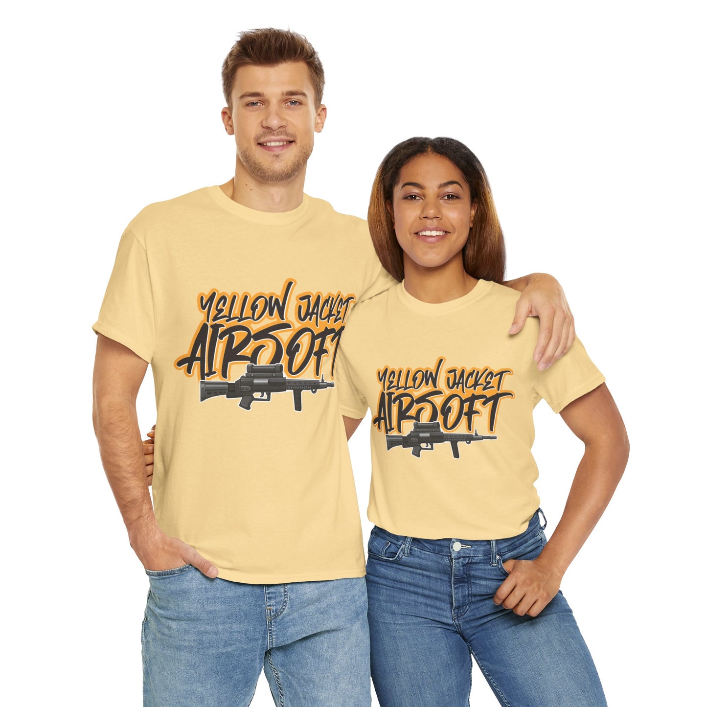 Yellow Jacket Airsoft Machine Gun (T-shirt)