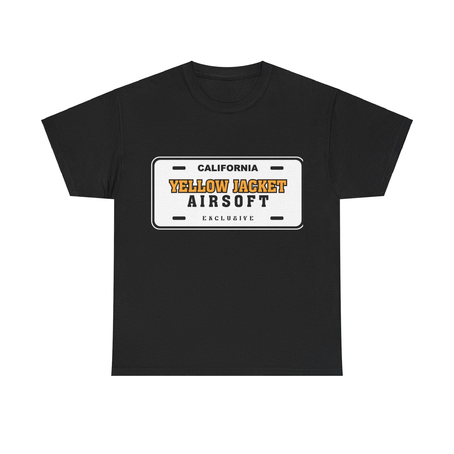 Yellow Jacket Airsoft License Plate (T-shirt)