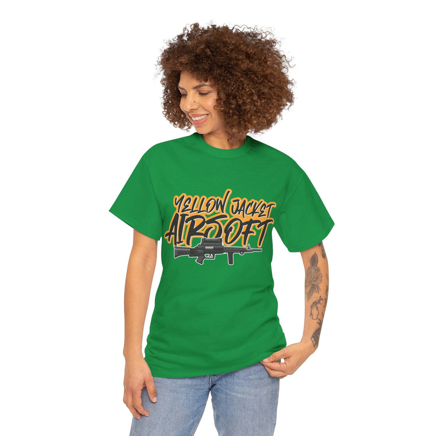 Yellow Jacket Airsoft Machine Gun (T-shirt)