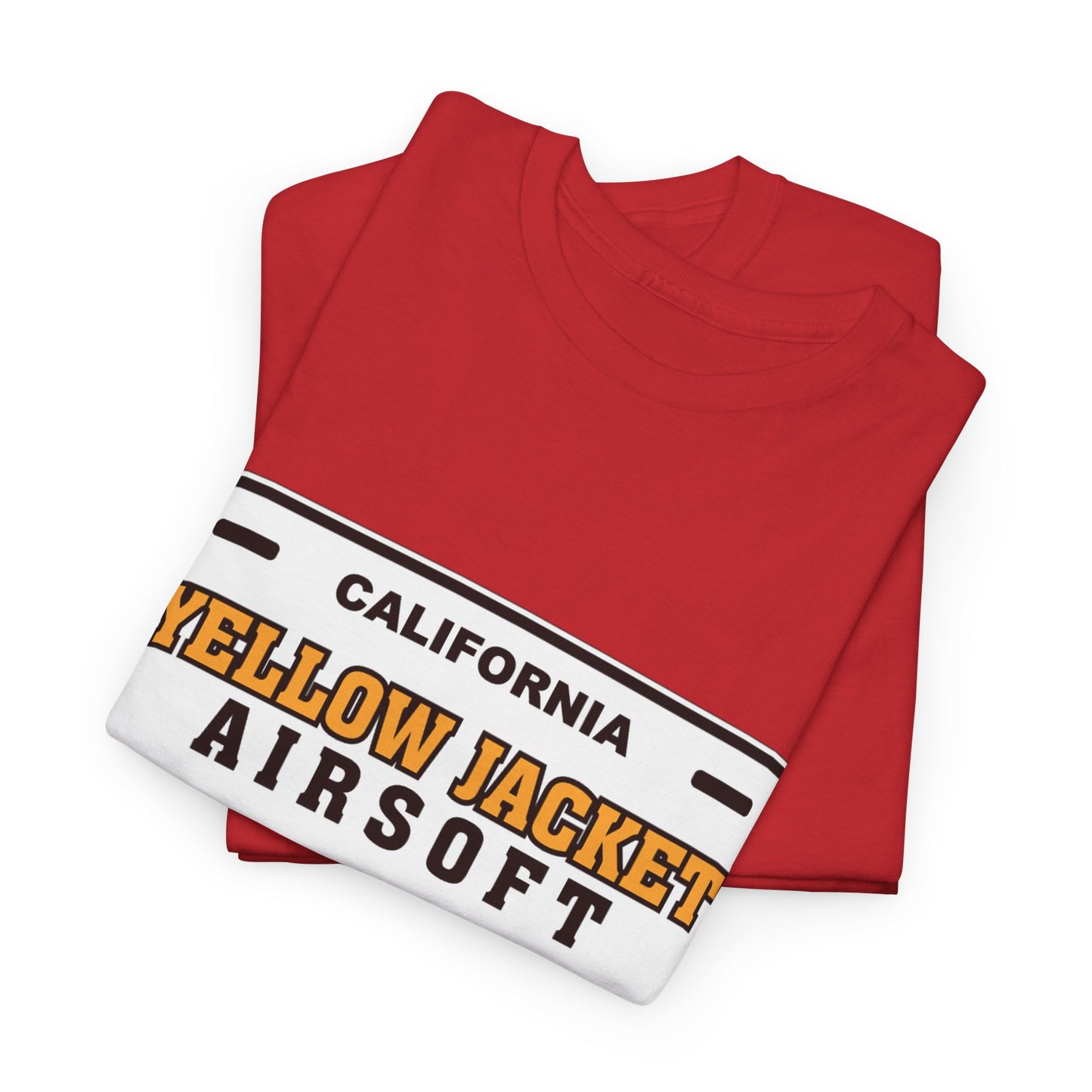 Yellow Jacket Airsoft License Plate (T-shirt)