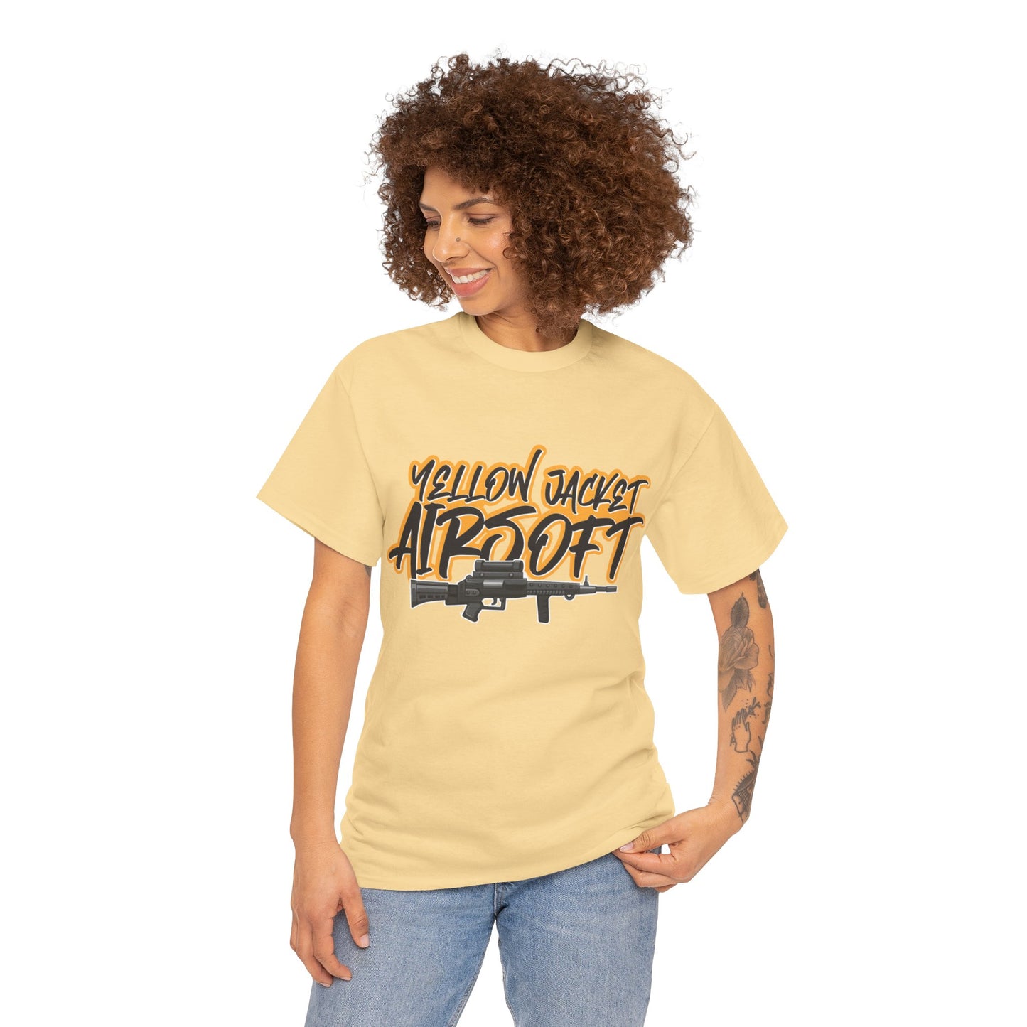 Yellow Jacket Airsoft Machine Gun (T-shirt)