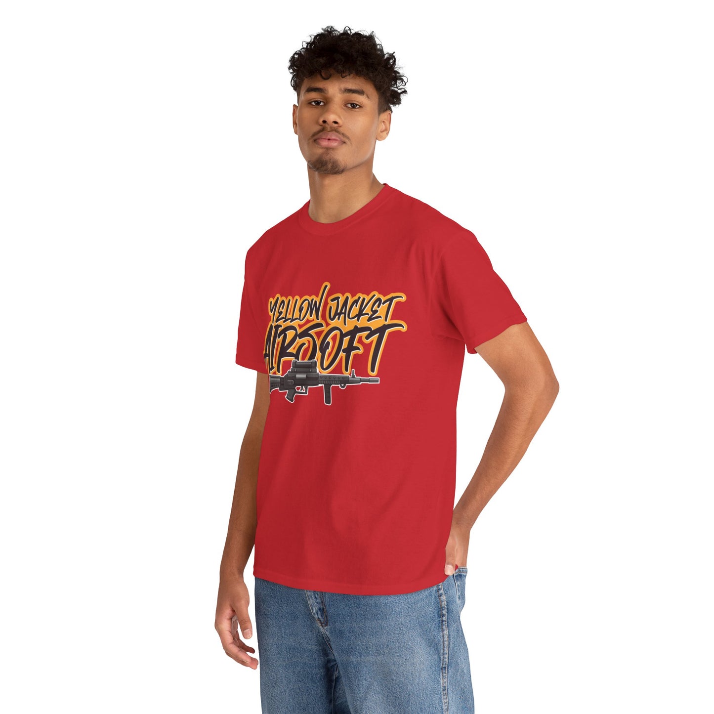 Yellow Jacket Airsoft Machine Gun (T-shirt)