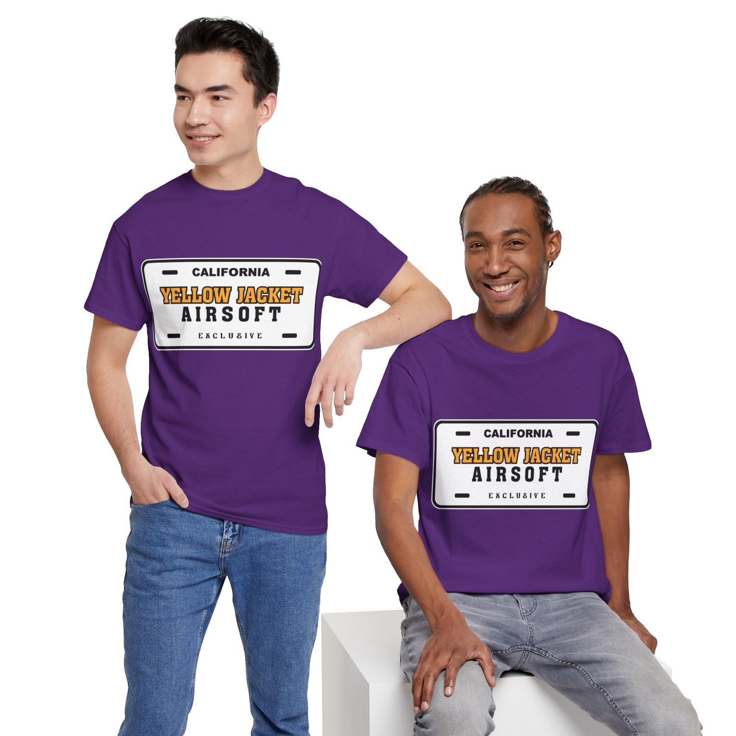 Yellow Jacket Airsoft License Plate (T-shirt)