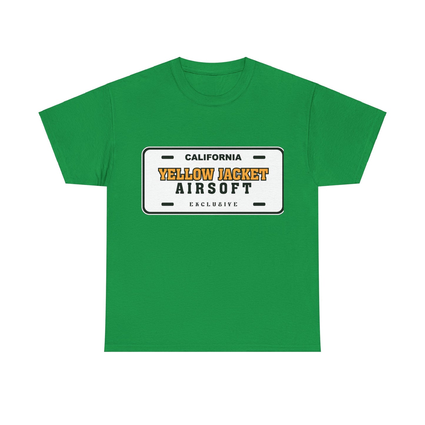 Yellow Jacket Airsoft License Plate (T-shirt)