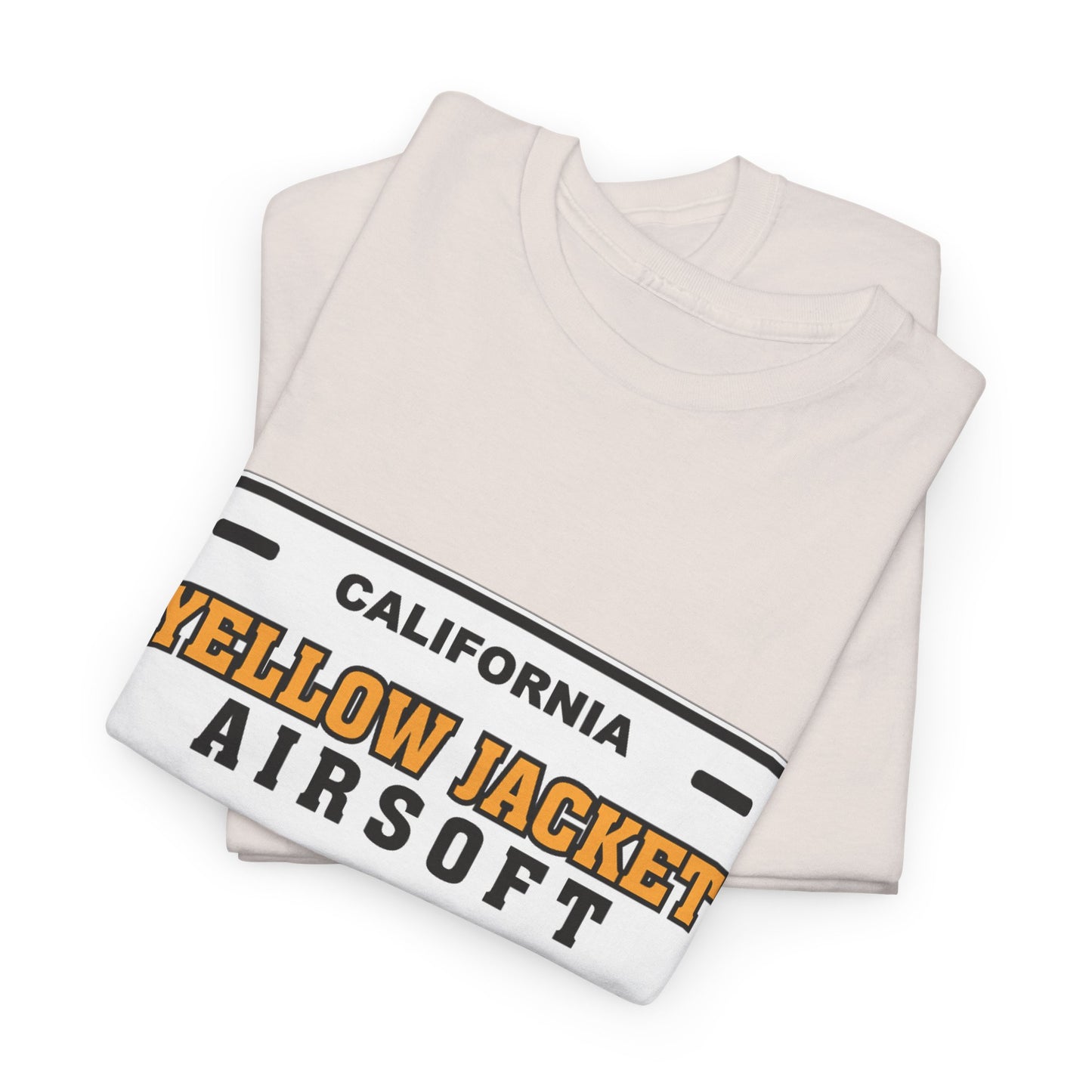 Yellow Jacket Airsoft License Plate (T-shirt)