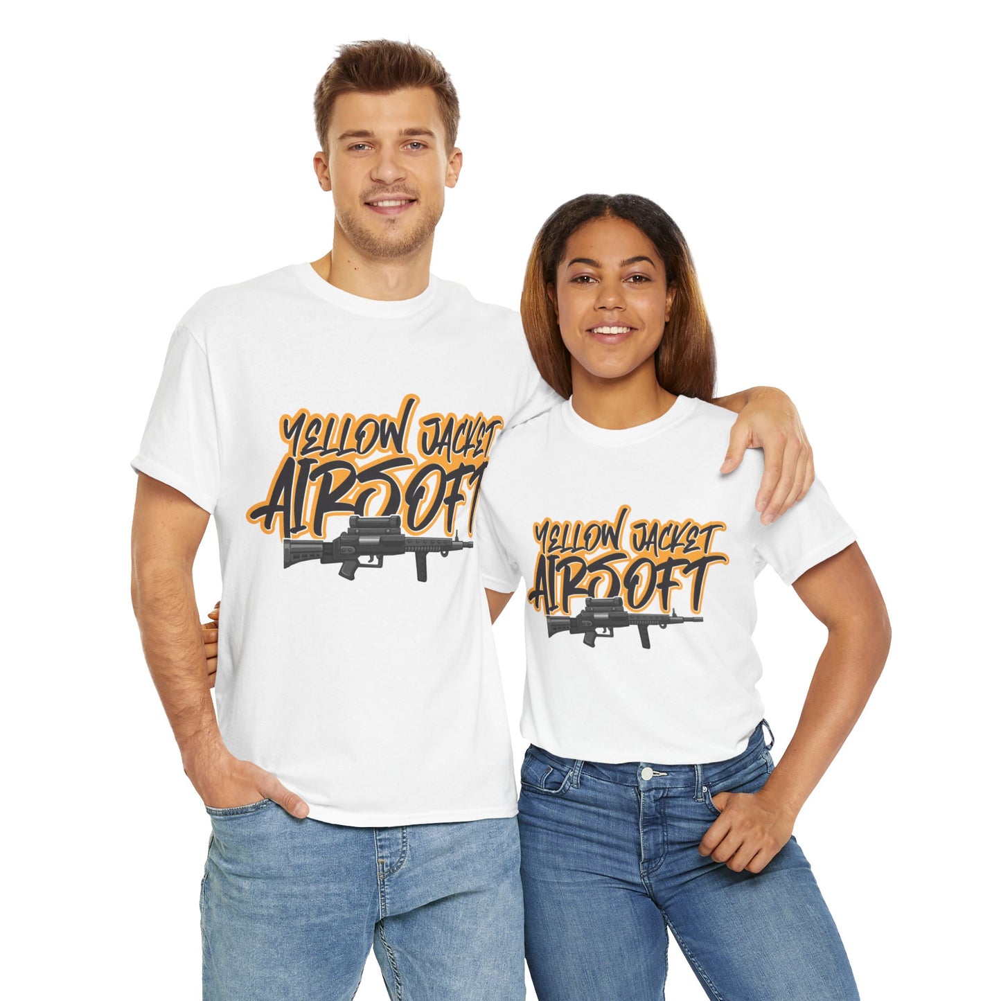 Yellow Jacket Airsoft Machine Gun (T-shirt)