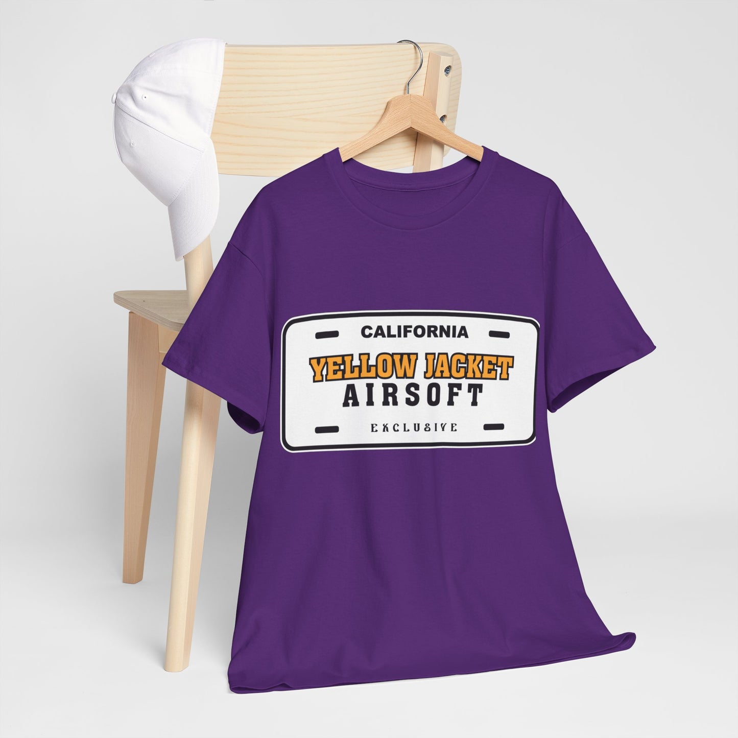 Yellow Jacket Airsoft License Plate (T-shirt)