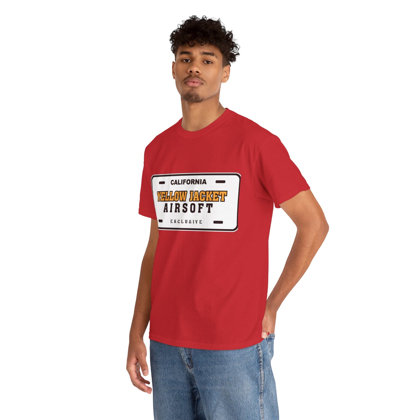 Yellow Jacket Airsoft License Plate (T-shirt)