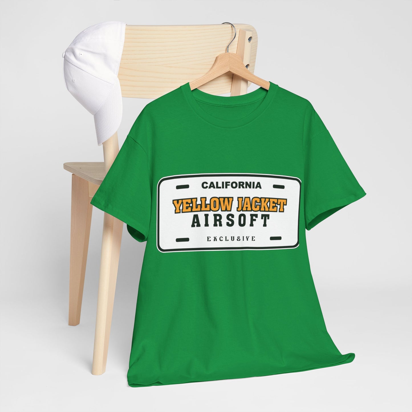 Yellow Jacket Airsoft License Plate (T-shirt)