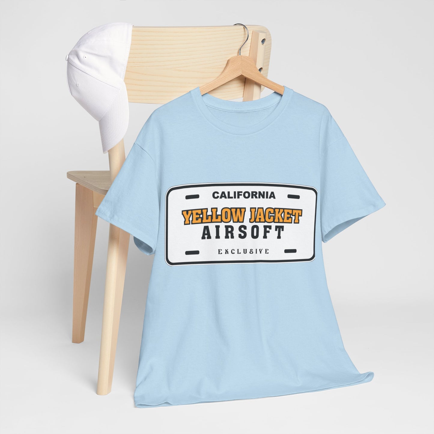 Yellow Jacket Airsoft License Plate (T-shirt)