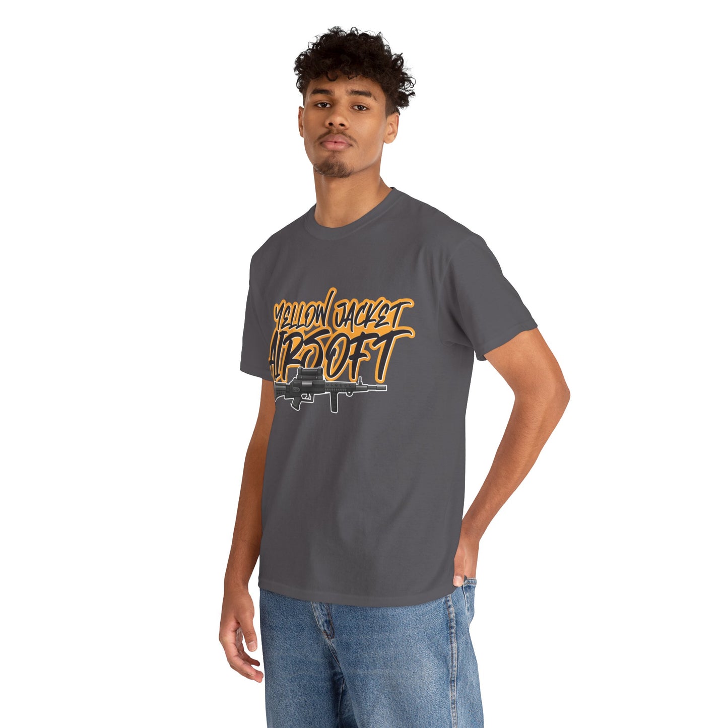 Yellow Jacket Airsoft Machine Gun (T-shirt)