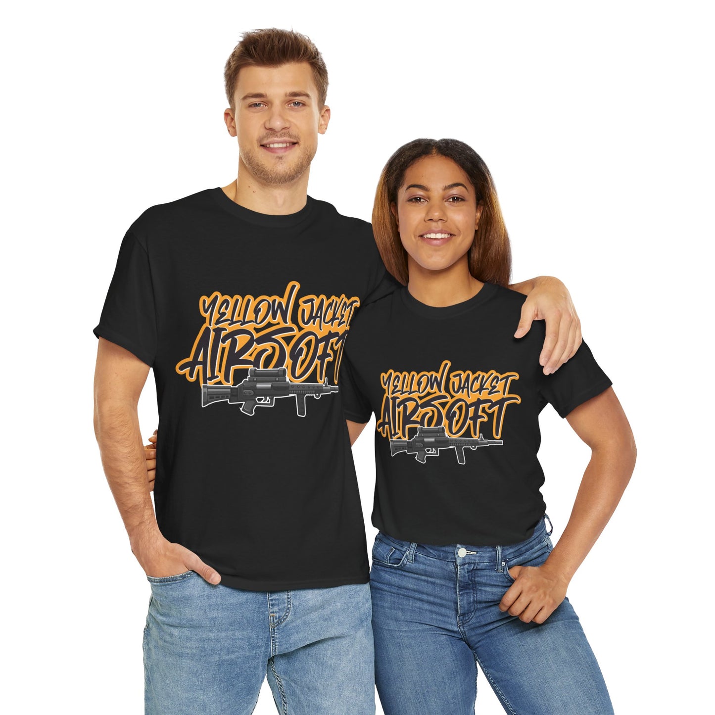 Yellow Jacket Airsoft Machine Gun (T-shirt)