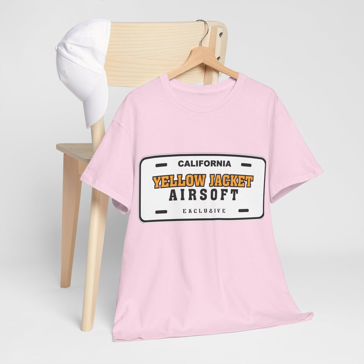 Yellow Jacket Airsoft License Plate (T-shirt)