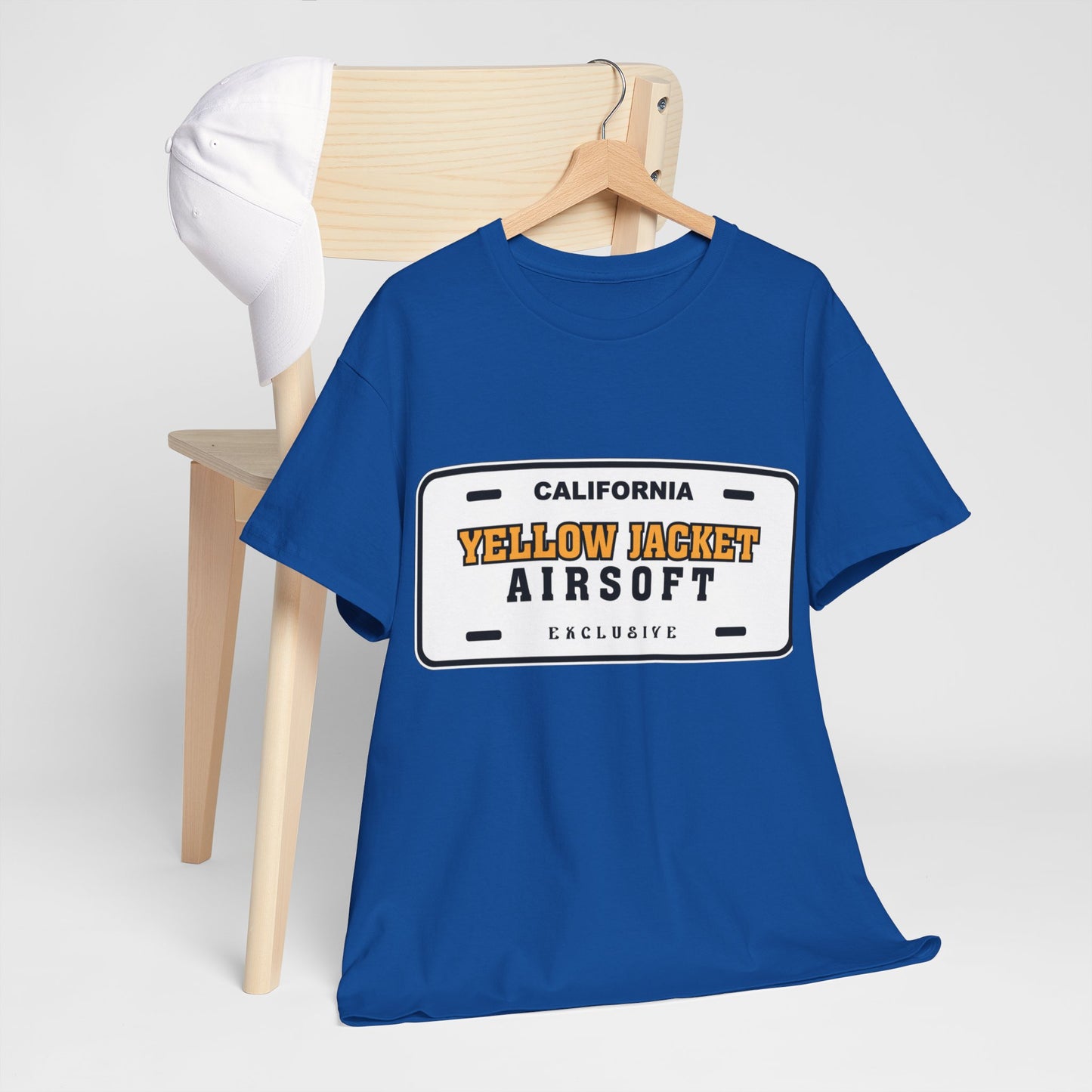 Yellow Jacket Airsoft License Plate (T-shirt)