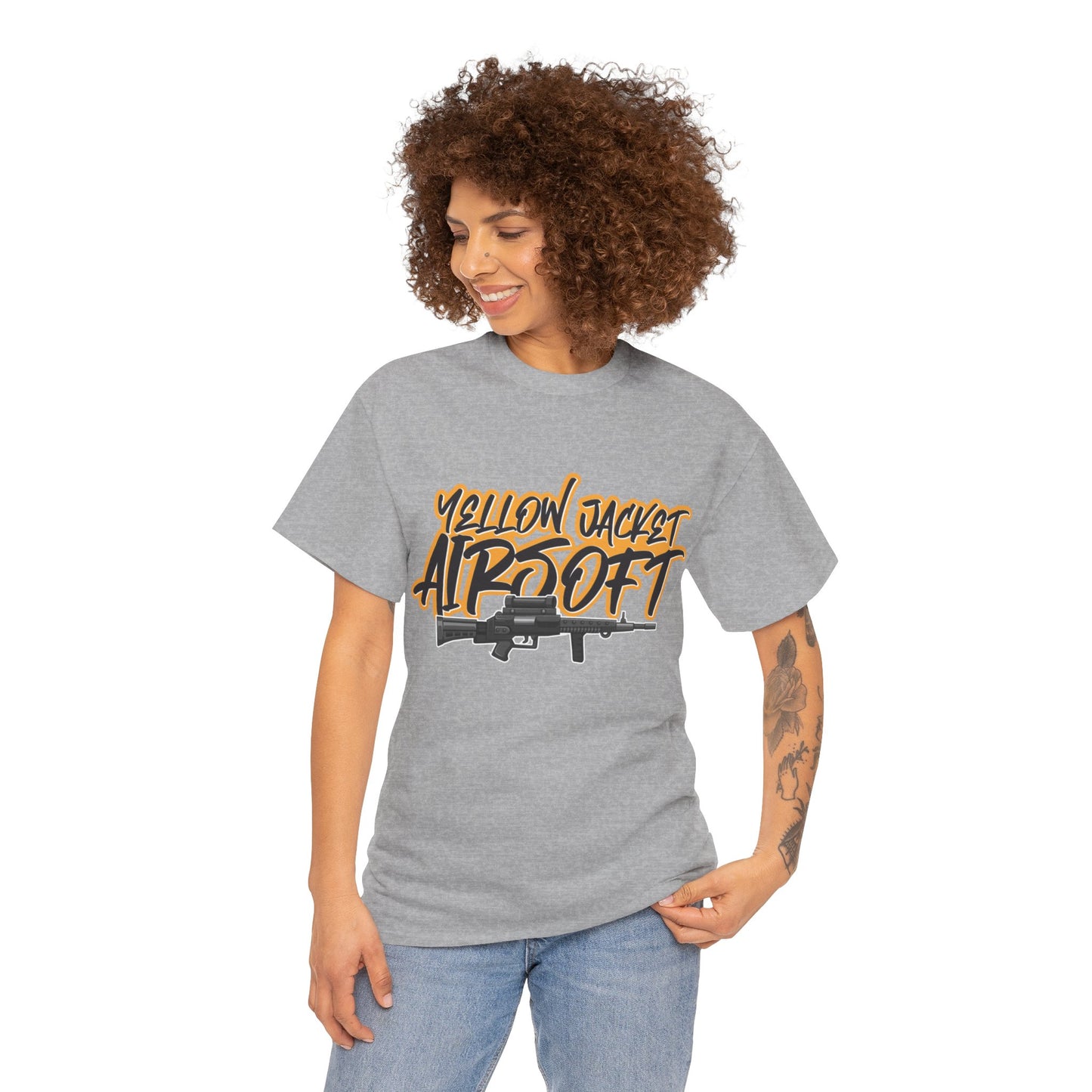 Yellow Jacket Airsoft Machine Gun (T-shirt)