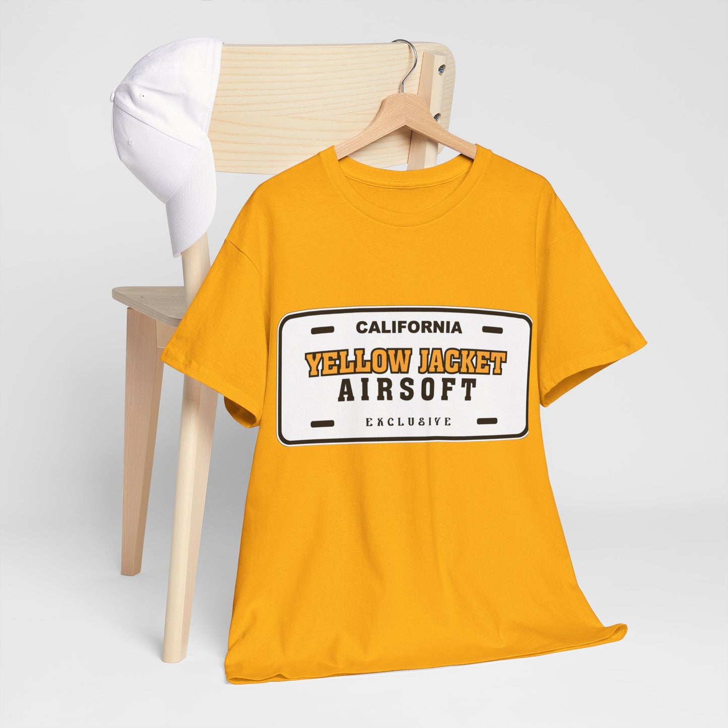 Yellow Jacket Airsoft License Plate (T-shirt)