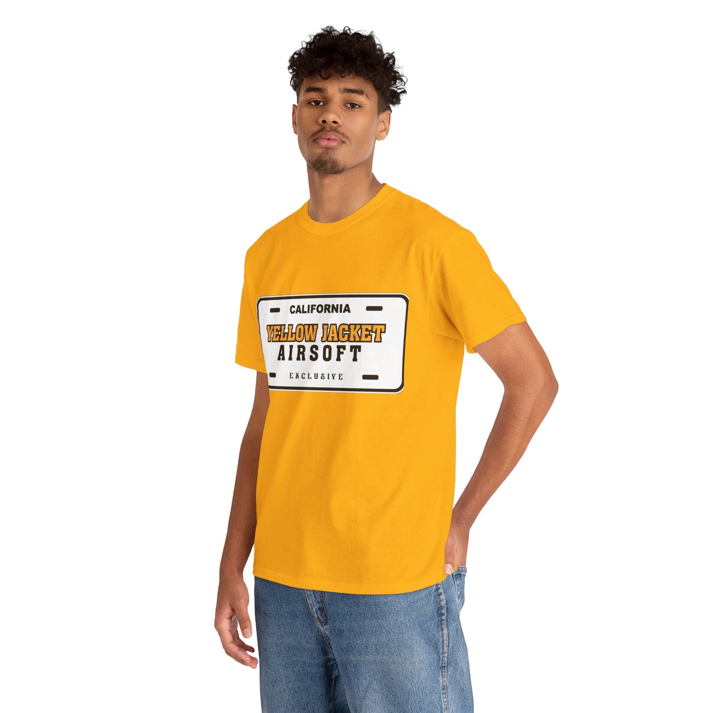 Yellow Jacket Airsoft License Plate (T-shirt)