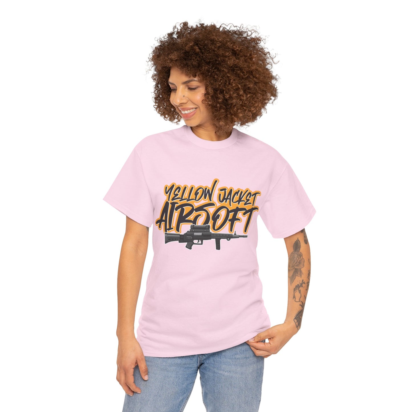 Yellow Jacket Airsoft Machine Gun (T-shirt)