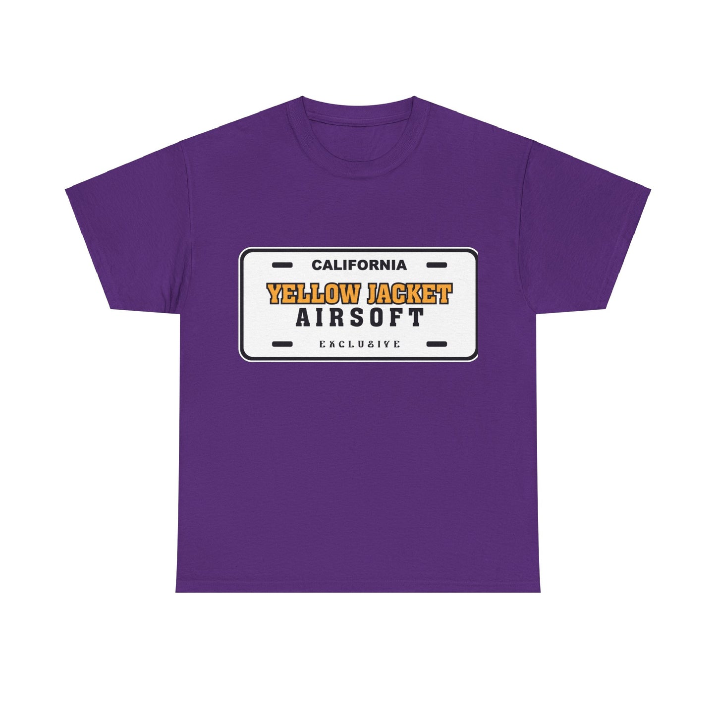 Yellow Jacket Airsoft License Plate (T-shirt)