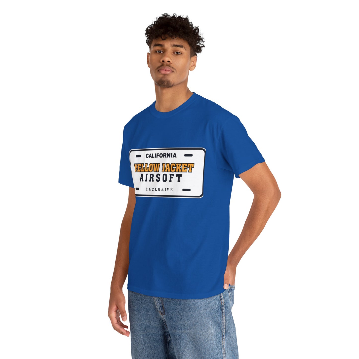 Yellow Jacket Airsoft License Plate (T-shirt)