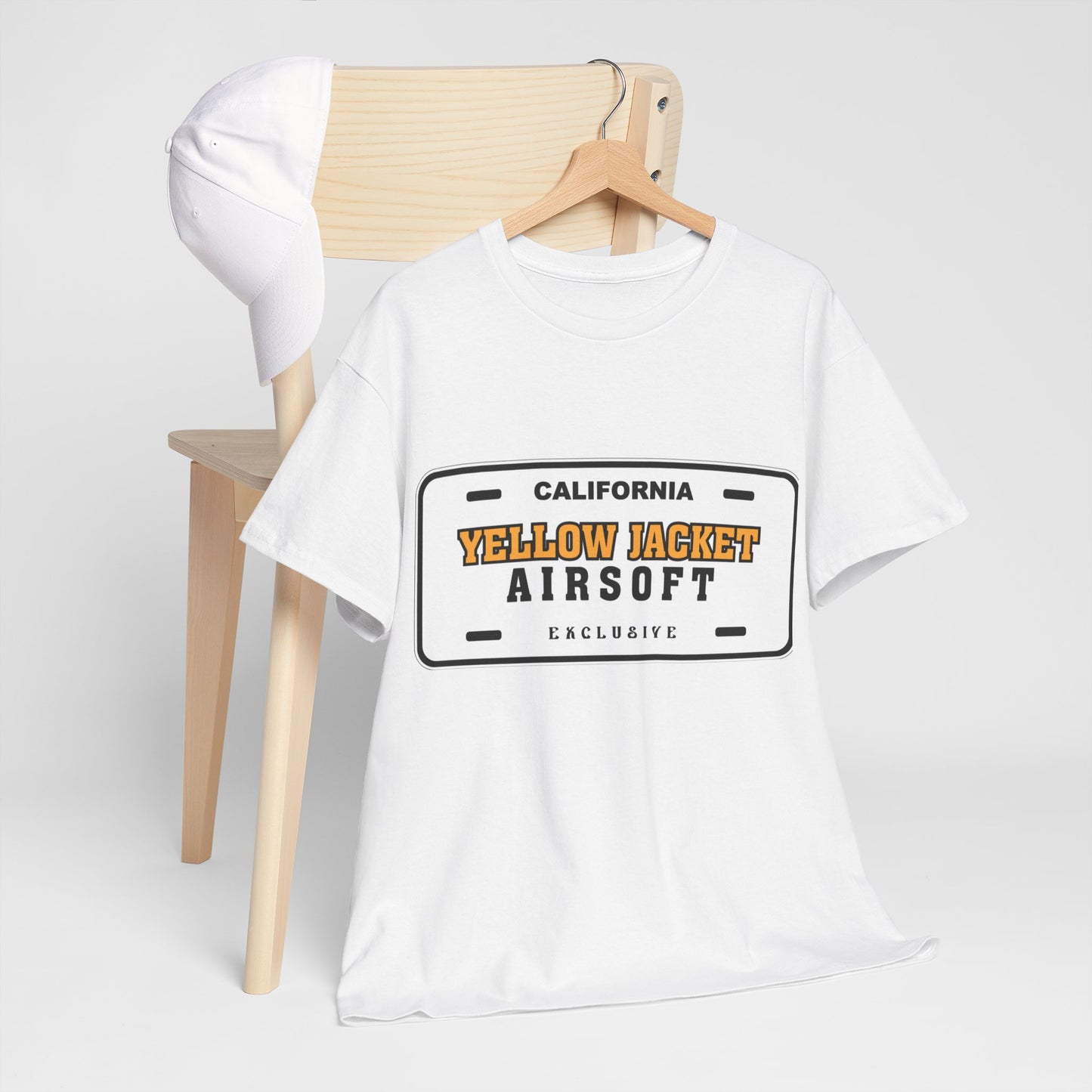 Yellow Jacket Airsoft License Plate (T-shirt)