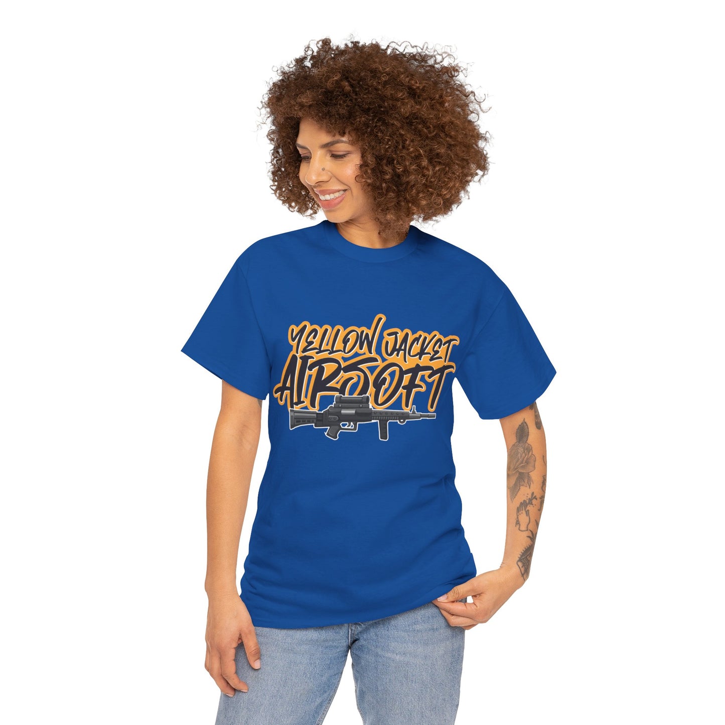 Yellow Jacket Airsoft Machine Gun (T-shirt)