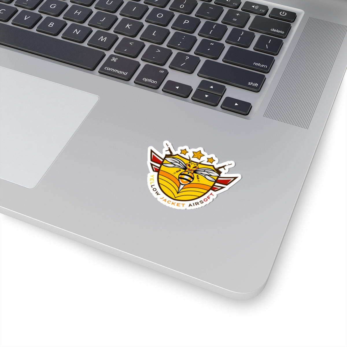 Yellow Jacket Airsoft Shield (Kiss-Cut Stickers)