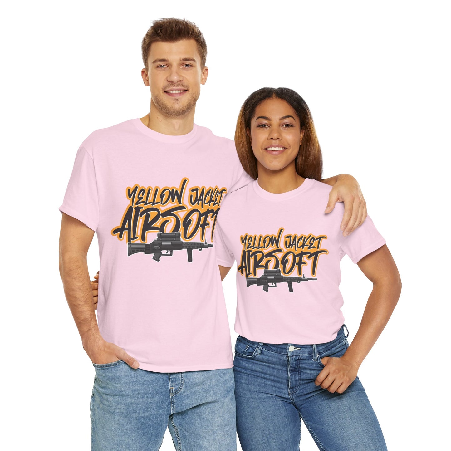 Yellow Jacket Airsoft Machine Gun (T-shirt)