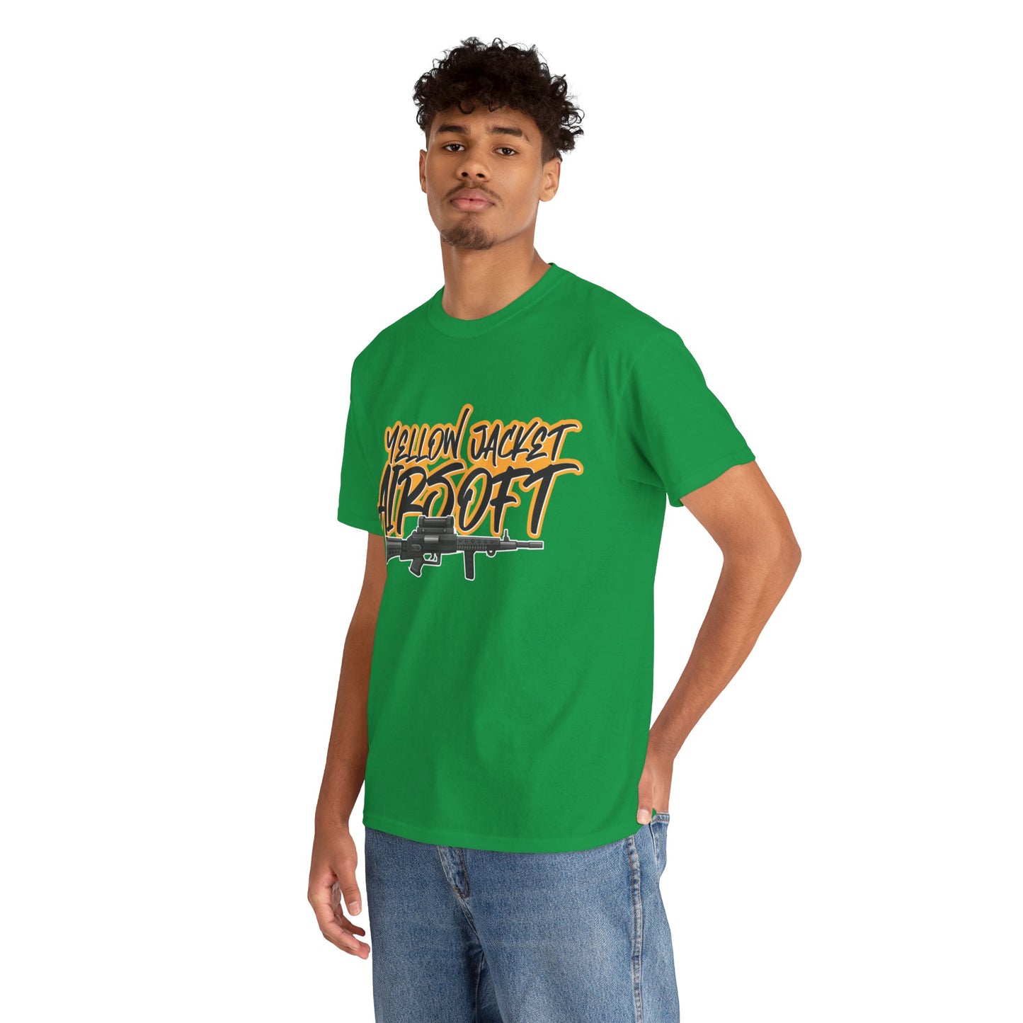 Yellow Jacket Airsoft Machine Gun (T-shirt)