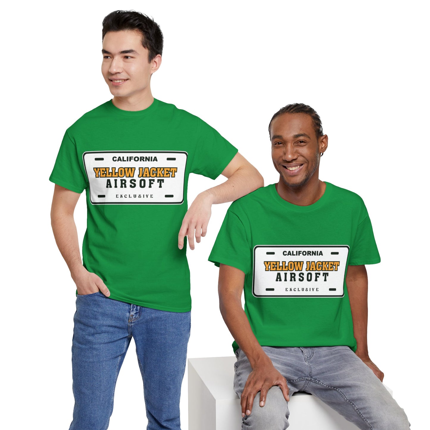 Yellow Jacket Airsoft License Plate (T-shirt)