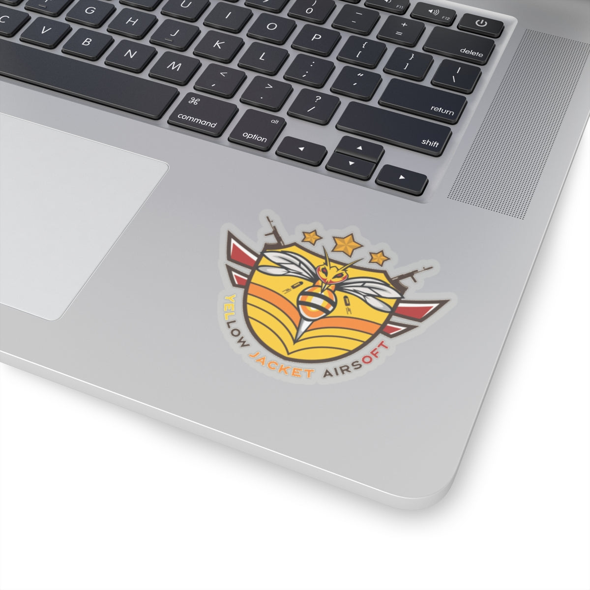Yellow Jacket Airsoft Shield (Kiss-Cut Stickers)