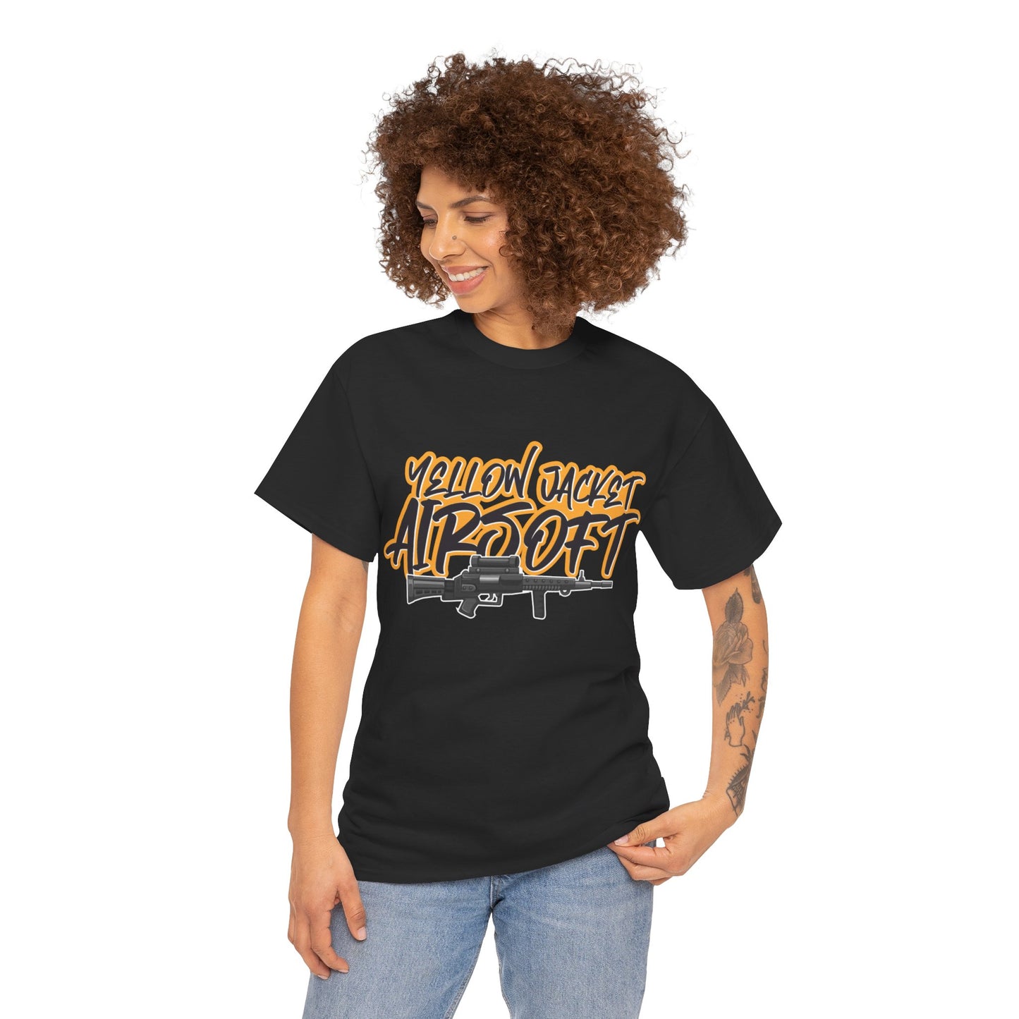 Yellow Jacket Airsoft Machine Gun (T-shirt)