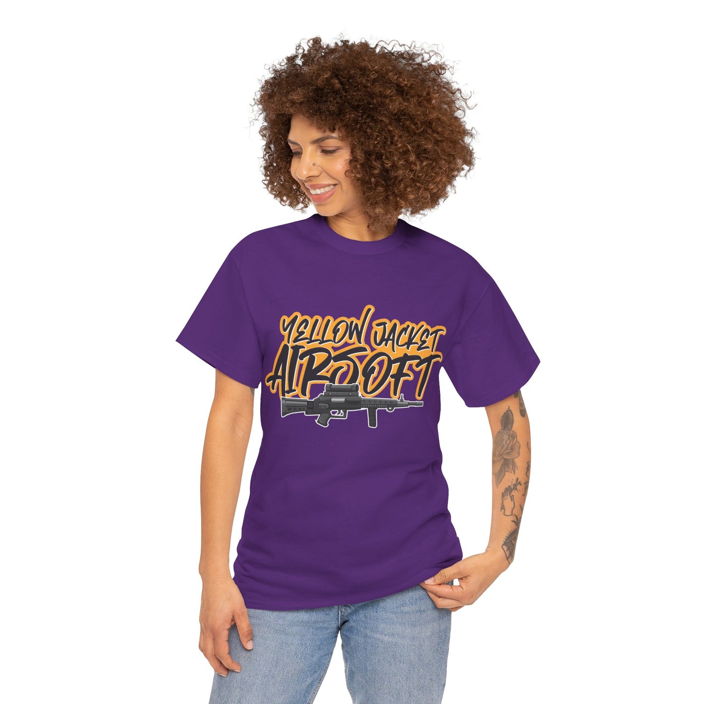 Yellow Jacket Airsoft Machine Gun (T-shirt)
