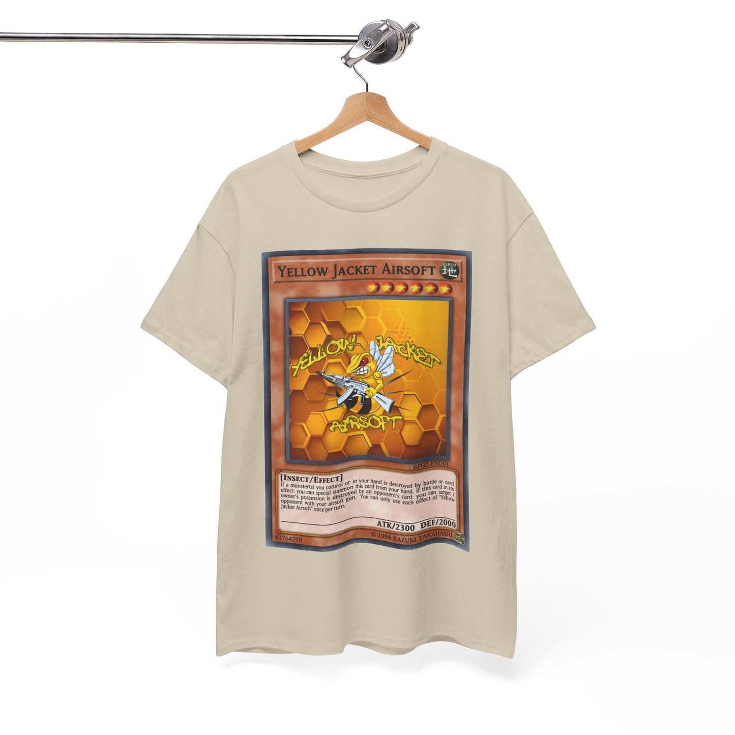 Yellow Jacket Airsoft Yu.Gi.Oh Card (T-shirt)