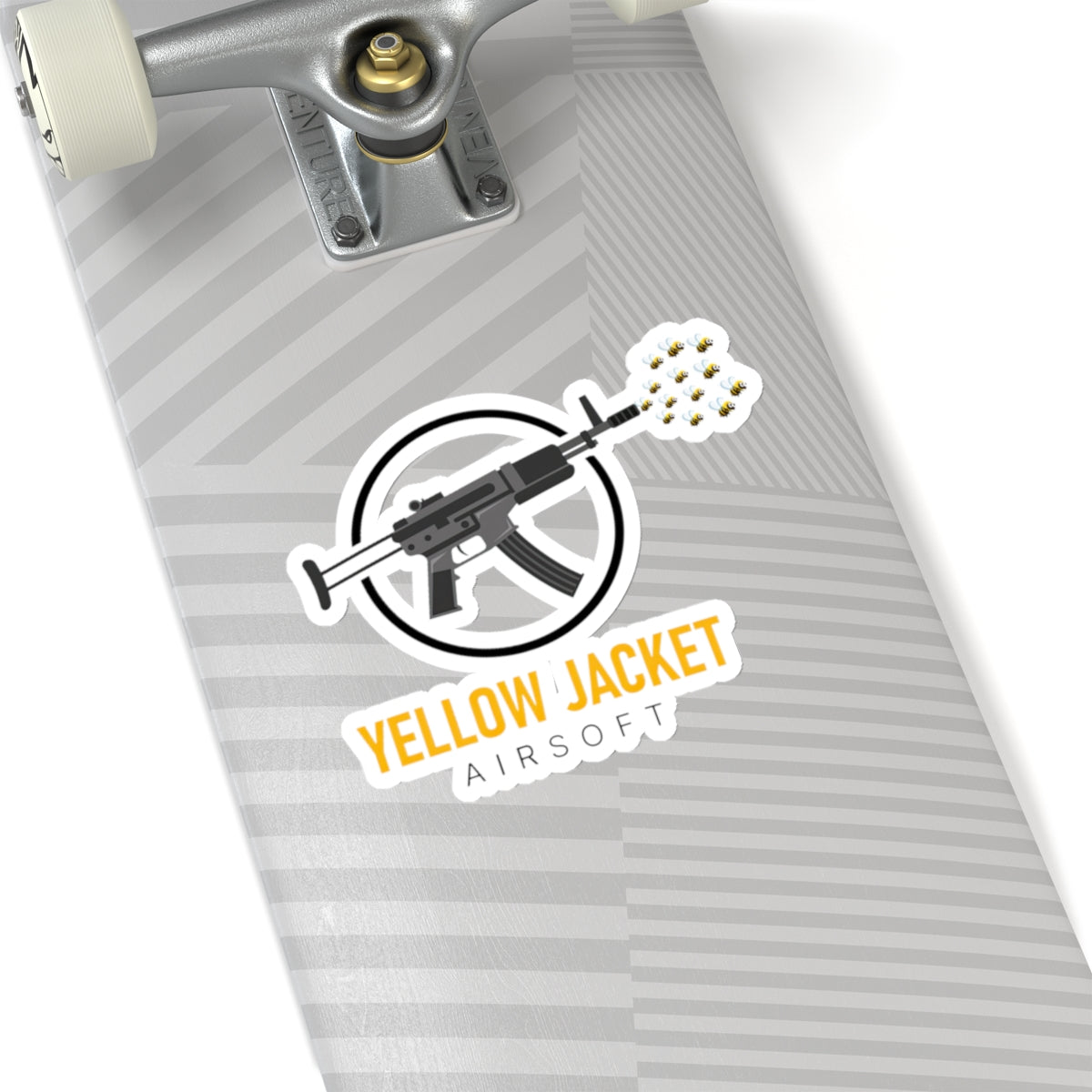 MP5 Yellow Jacket Airsoft (Kiss-Cut Stickers)