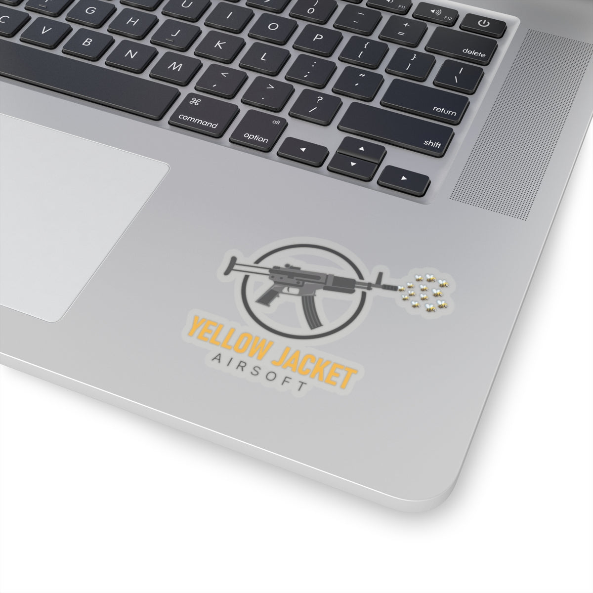 MP5 Yellow Jacket Airsoft (Kiss-Cut Stickers)