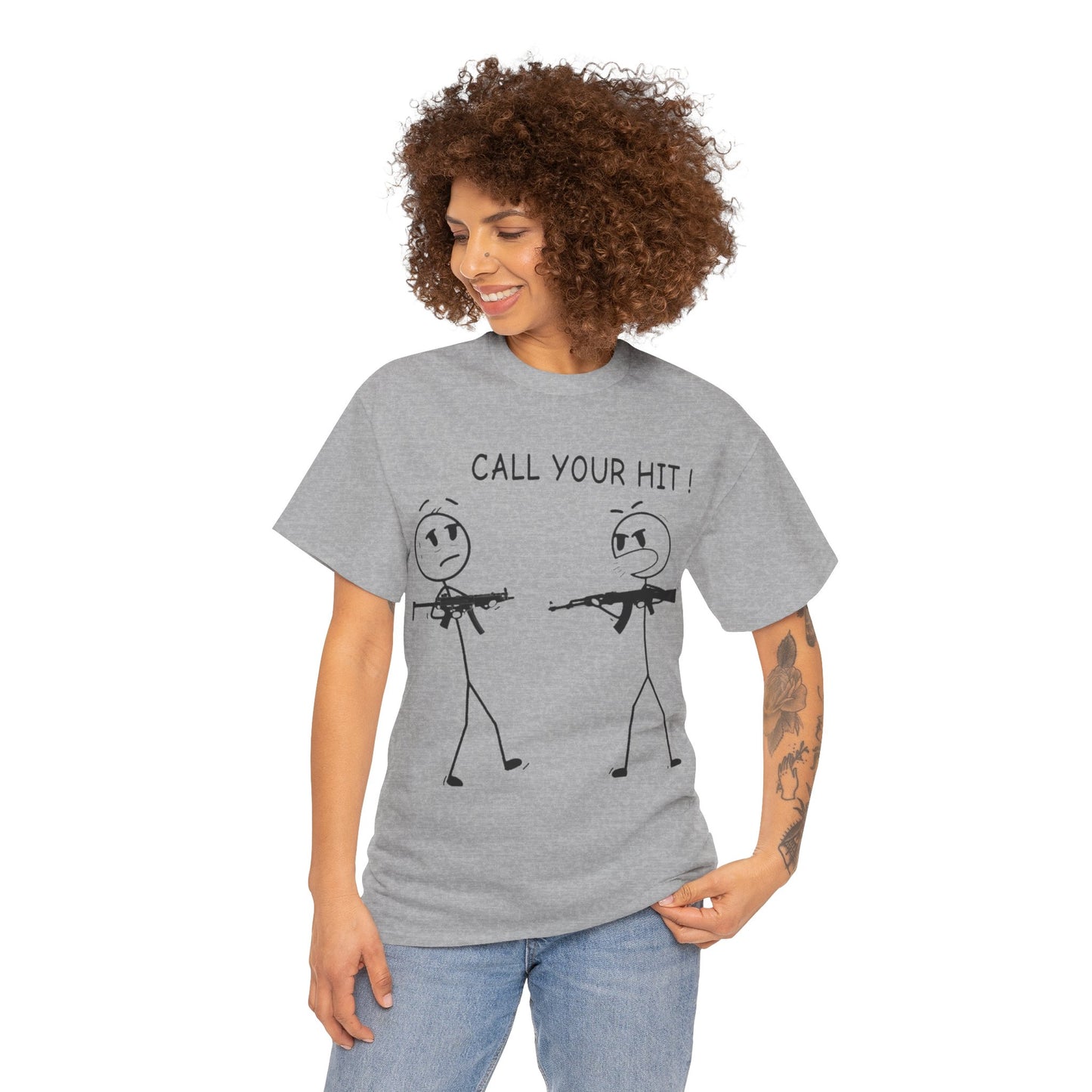 Stick Figure “Call Your Hit!” (T-shirt)